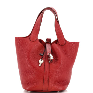 Hermes Picotin Lock Bag Clemence PM