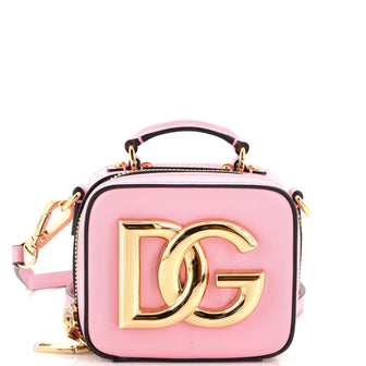 Dolce & Gabbana 3.5 Top Handle Vanity Bag Leather