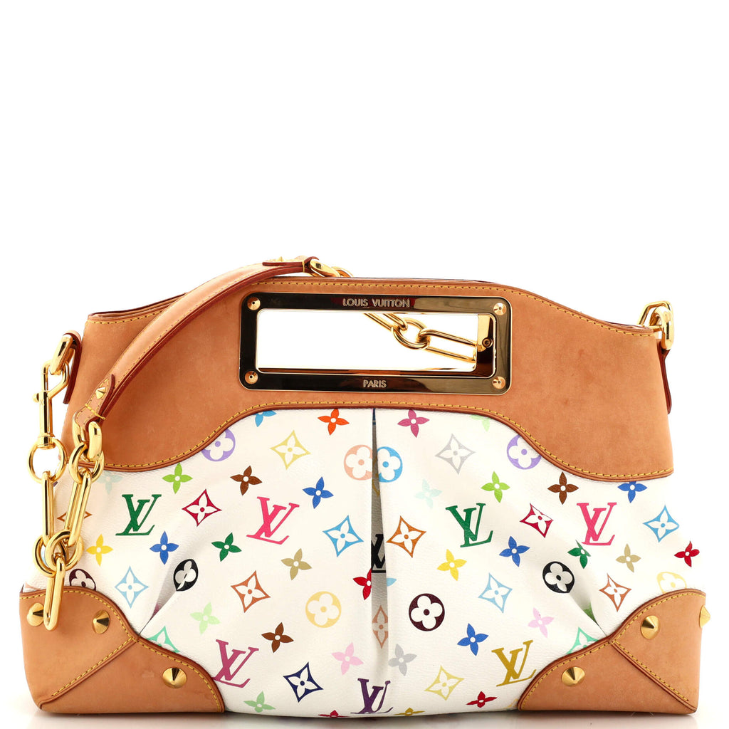 Louis Vuitton Judy mm Multicolore Satchel Shoulder Hand Bag