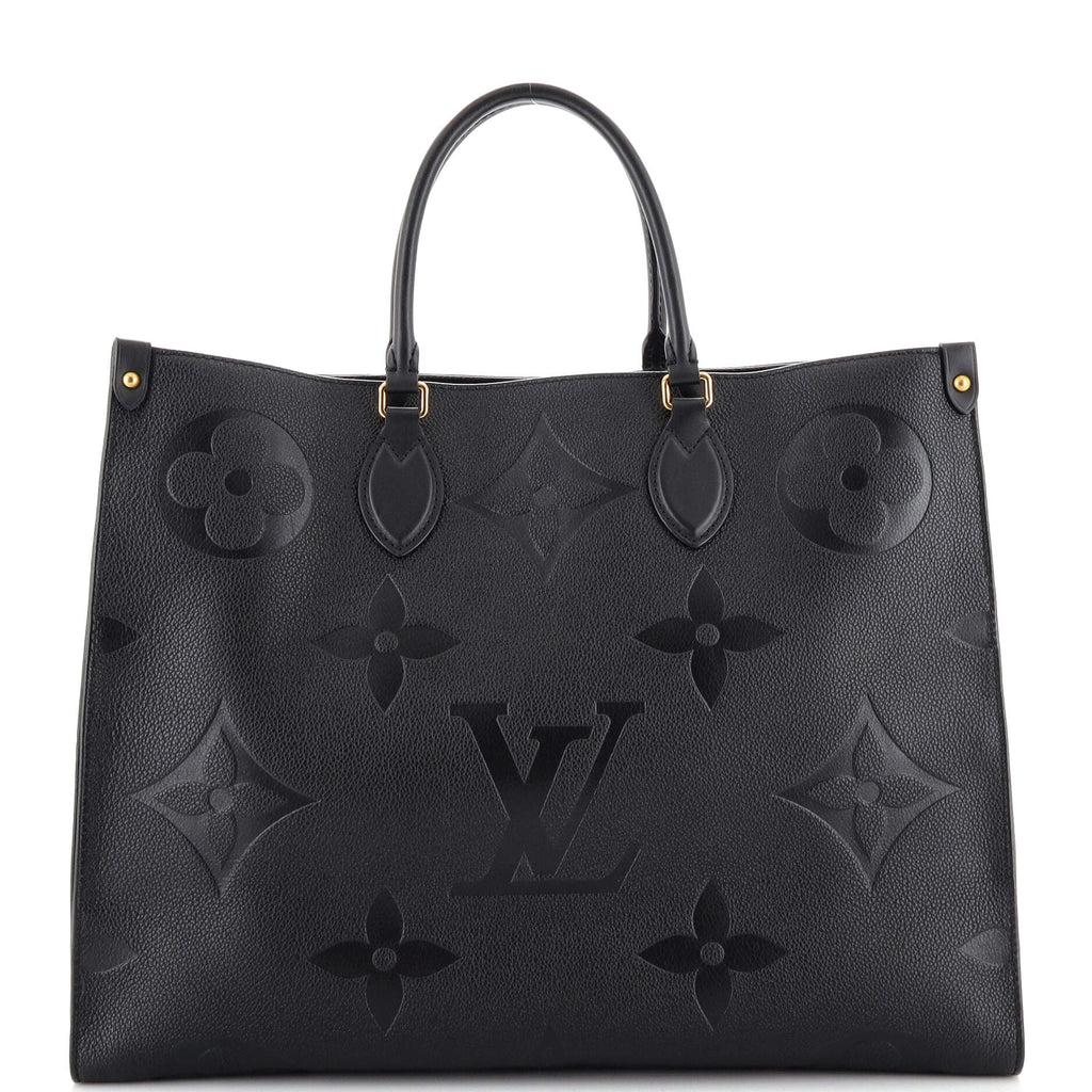 Used Louis Vuitton Onthego GM Empreinte Leather Tote Bag