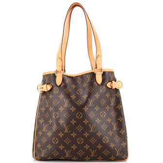 Louis Vuitton Batignolles Handbag Monogram Canvas Vertical