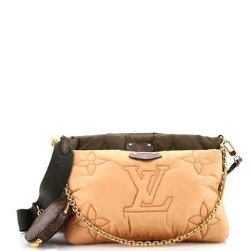 Louis Vuitton Maxi Multi Pochette Accessoires Monogram Quilted Econyl Nylon