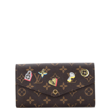 Louis Vuitton Sarah Wallet NM Limited Edition Love Lock Monogram Canvas