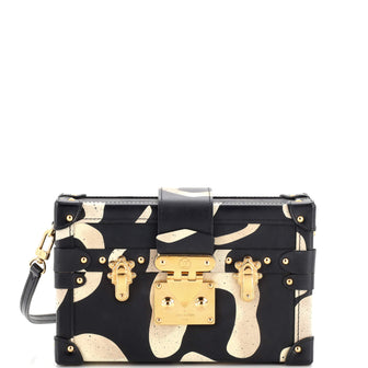 Louis Vuitton Petite Malle Handbag Limited Edition Reflective