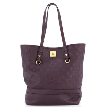 Louis Vuitton Citadine Handbag Monogram Empreinte Leather PM