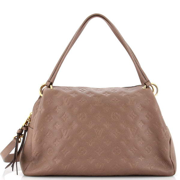 Louis Vuitton Ponthieu Handbag Monogram Empreinte Leather PM Neutral