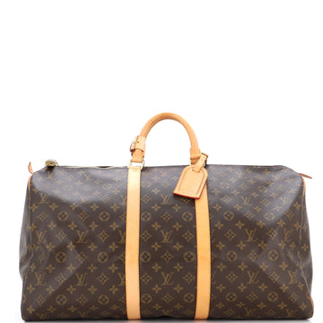 Louis Vuitton Keepall Bag Monogram Canvas 55
