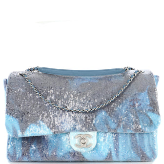 Shop Chanel Sequin Flap Bag