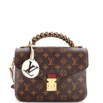 NEW Louis Vuitton Pochette Metis Monogram Canvas Hand Bag with Strap