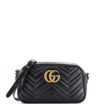 Gucci GG Marmont Shoulder Bag Matelasse Leather Small