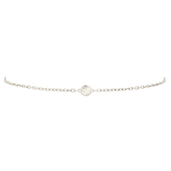 Cartier D'Amour Bracelet 18K White Gold and Diamond Small