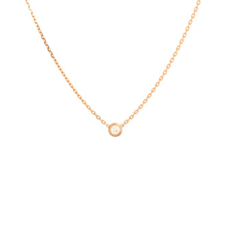 Cartier Cartier D'Amour Pendant Necklace 18K Rose Gold with Diamond XS