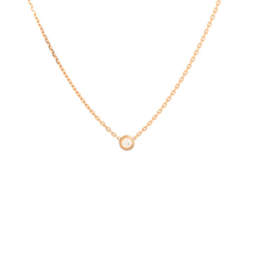 Cartier Cartier D'Amour Pendant Necklace 18K Rose Gold with Diamond XS
