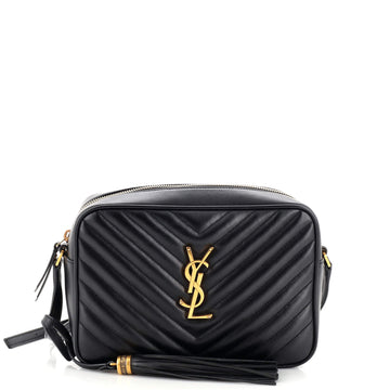 Saint Laurent Lou Camera Bag Matelasse Chevron Leather Small
