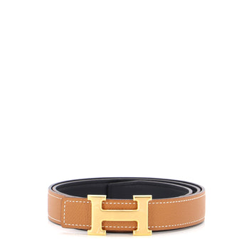 Hermes Constance Reversible Belt Leather Thin