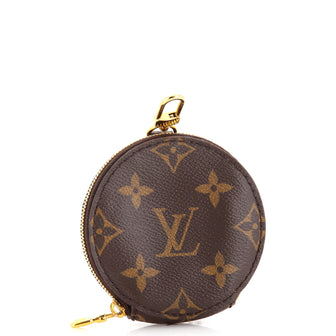 Louis Vuitton Multi Pochette Accessoires Round Coin Purse Monogram Canvas