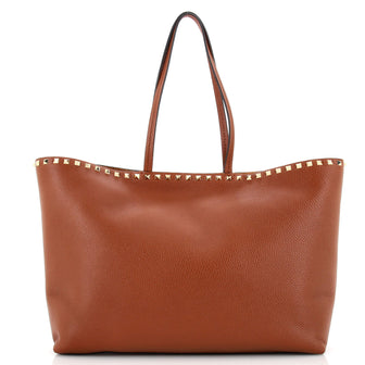 Valentino Garavani Rockstud Shopper Tote Leather Large