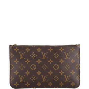Louis Vuitton Neverfull Pochette Monogram Canvas Large