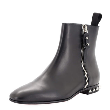 Christian Louboutin Women's Roadirik Flat Ankle Boots Leather