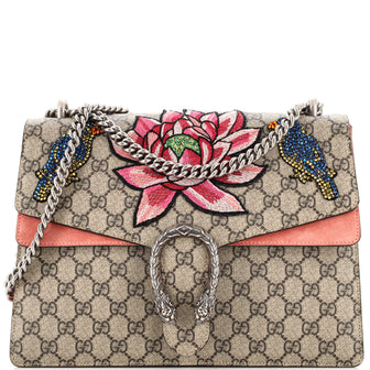 Gucci Dionysus Bag Embellished GG Coated Canvas Medium