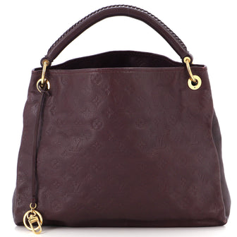 Louis Vuitton Artsy Handbag Monogram Empreinte Leather MM
