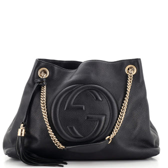 Gucci Soho Chain Strap Shoulder Bag Leather Medium