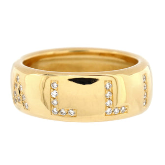 Van Cleef & Arpels Alliance Ring 18K Yellow Gold and Diamonds