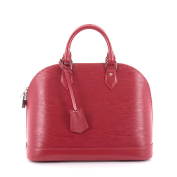 Louis Vuitton Alma Handbag Epi Leather PM Red 2200301