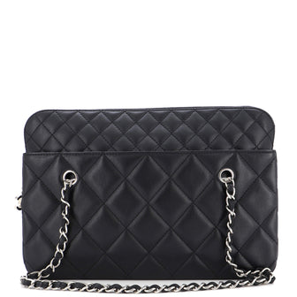 Chanel In The Business Camera Bag Quilted Calfskin Large