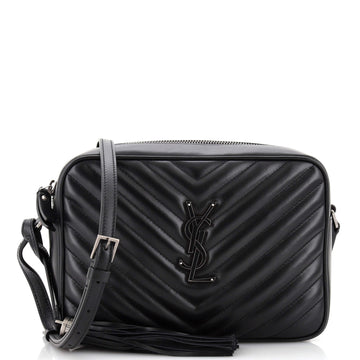 Saint Laurent Lou Camera Bag Matelasse Chevron Leather Small