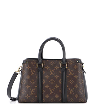 Louis Vuitton Soufflot Tote Monogram Canvas with Leather BB at