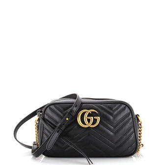 Gucci GG Marmont Shoulder Bag Matelasse Leather Small