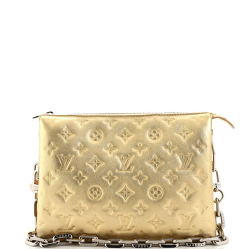 Louis Vuitton Coussin Bag Monogram Embossed Lambskin PM
