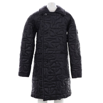 Telfar Moose Knuckles Peacoat Quilted Nylon with Down