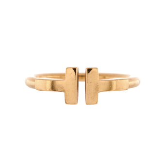 Tiffany & Co. T Wire Ring 18K Yellow Gold
