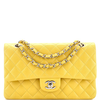 Chanel Classic Double Flap Bag Quilted Lambskin Medium