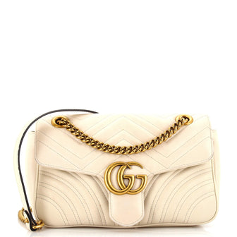 Gucci GG Marmont Flap Bag Matelasse Leather Small