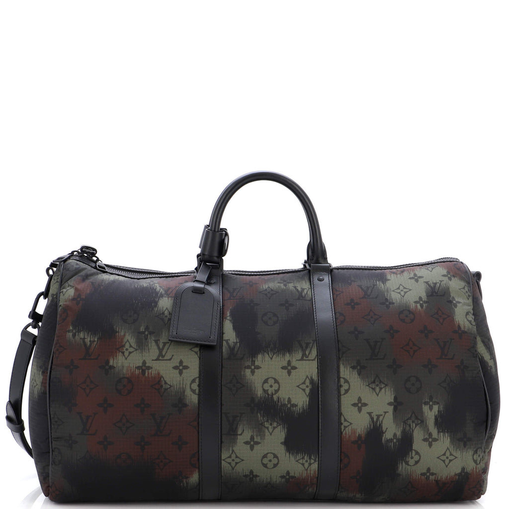 Louis Vuitton, Bags, Louis Vuitton Monogram Keepall 5 Bandouliere Duffle  Bag