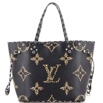 Louis Vuitton Neverfull NM Tote Limited Edition Jungle Monogram Giant MM