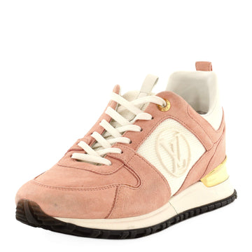 Louis Vuitton Women's Run Away Sneakers Suede with Mesh