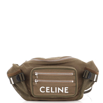 Celine Trekking Belt Bag Printed Canvas Large