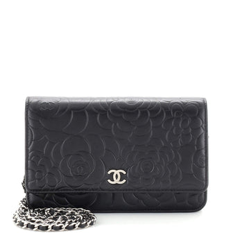 Chanel Wallet on Chain Camellia Lambskin