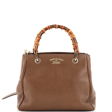 Gucci Bamboo Shopper Tote Leather Small