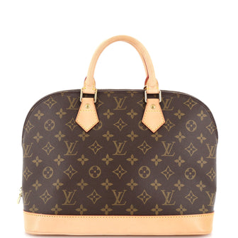 Louis Vuitton Vintage Alma Handbag Monogram Canvas PM