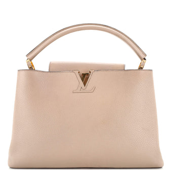 Louis Vuitton Capucines Bag Leather MM