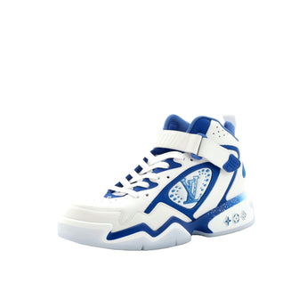 Louis Vuitton LV Trainer 2 Sneaker Blue For Men 1AB8TR - Clothingta