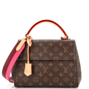 Louis Vuitton Cluny Top Handle Bag Monogram Canvas BB