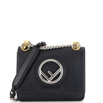Fendi Kan I F Shoulder Bag Leather Small