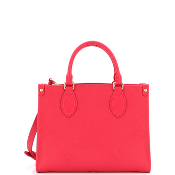 Louis Vuitton OnTheGo Tote Monogram Empreinte Giant PM