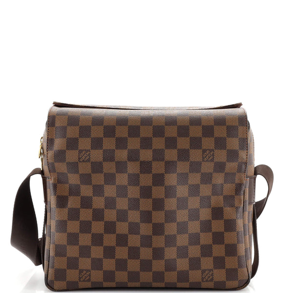 Louis Vuitton, Bags, Lv Naviglio Damier Eben Canvas Messenger Bag